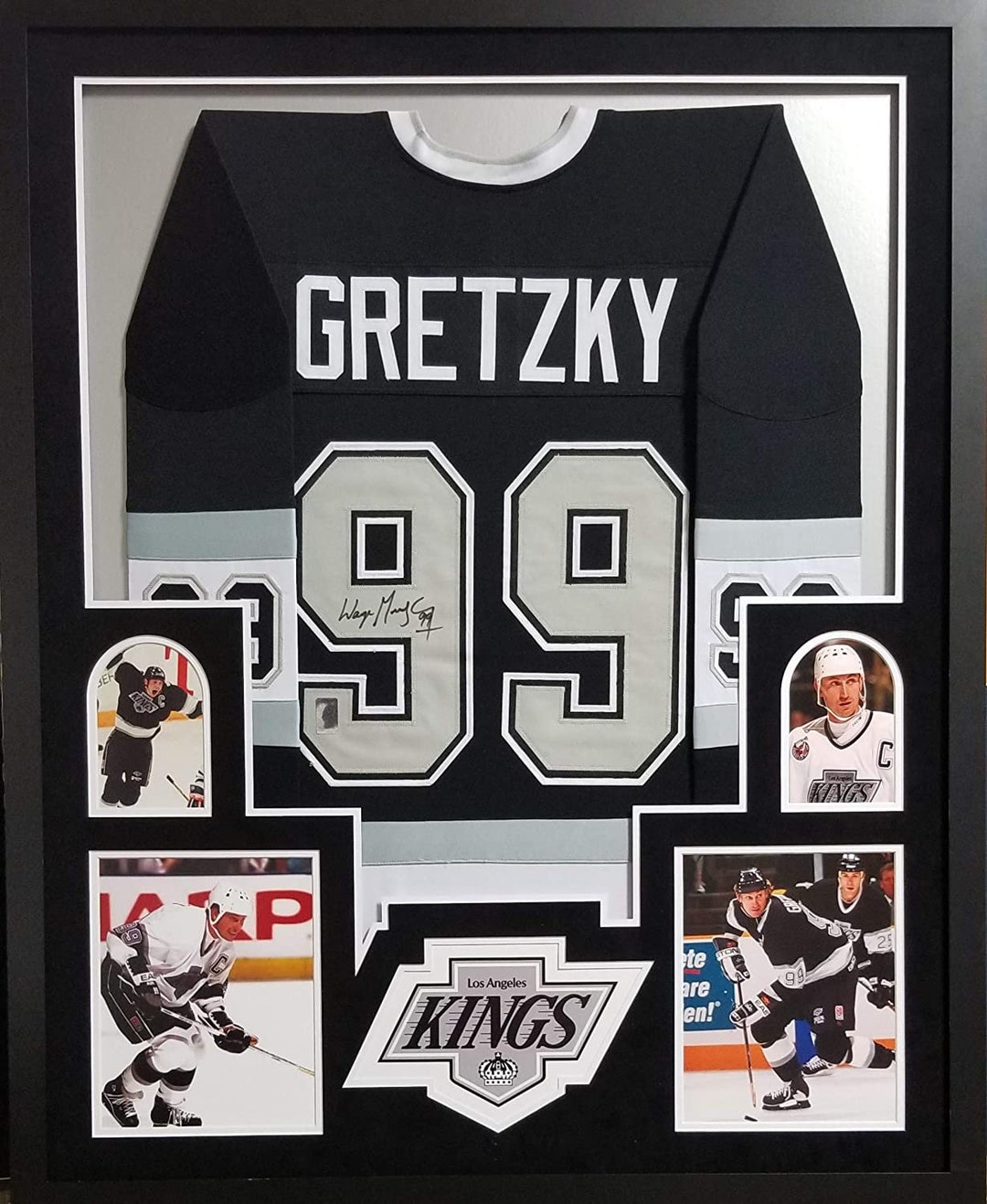 Wayne Gretzky signed Kings Hockey Jersey exact proof COA autographed at  's Sports Collectibles Store