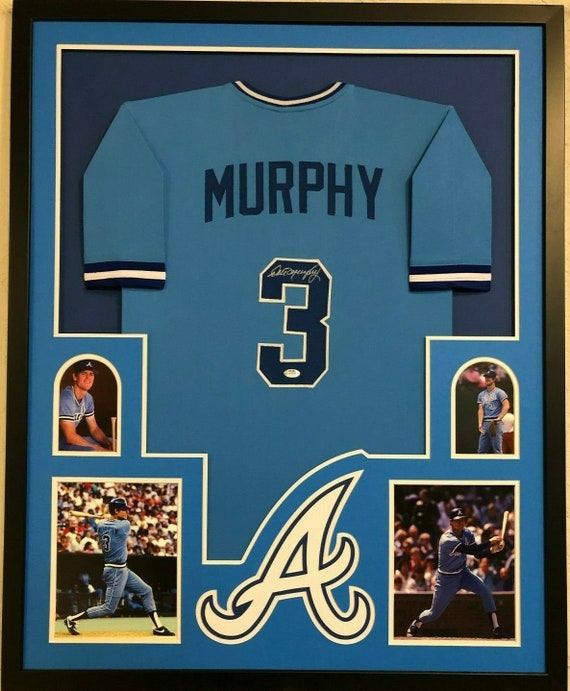 Dale Murphy Autographed Signed Framed Atlanta Braves Jersey 