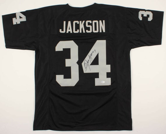 Bo Jackson & Marcus Allen Signed Oakland Raiders 16x20 Photo (JSA COA)
