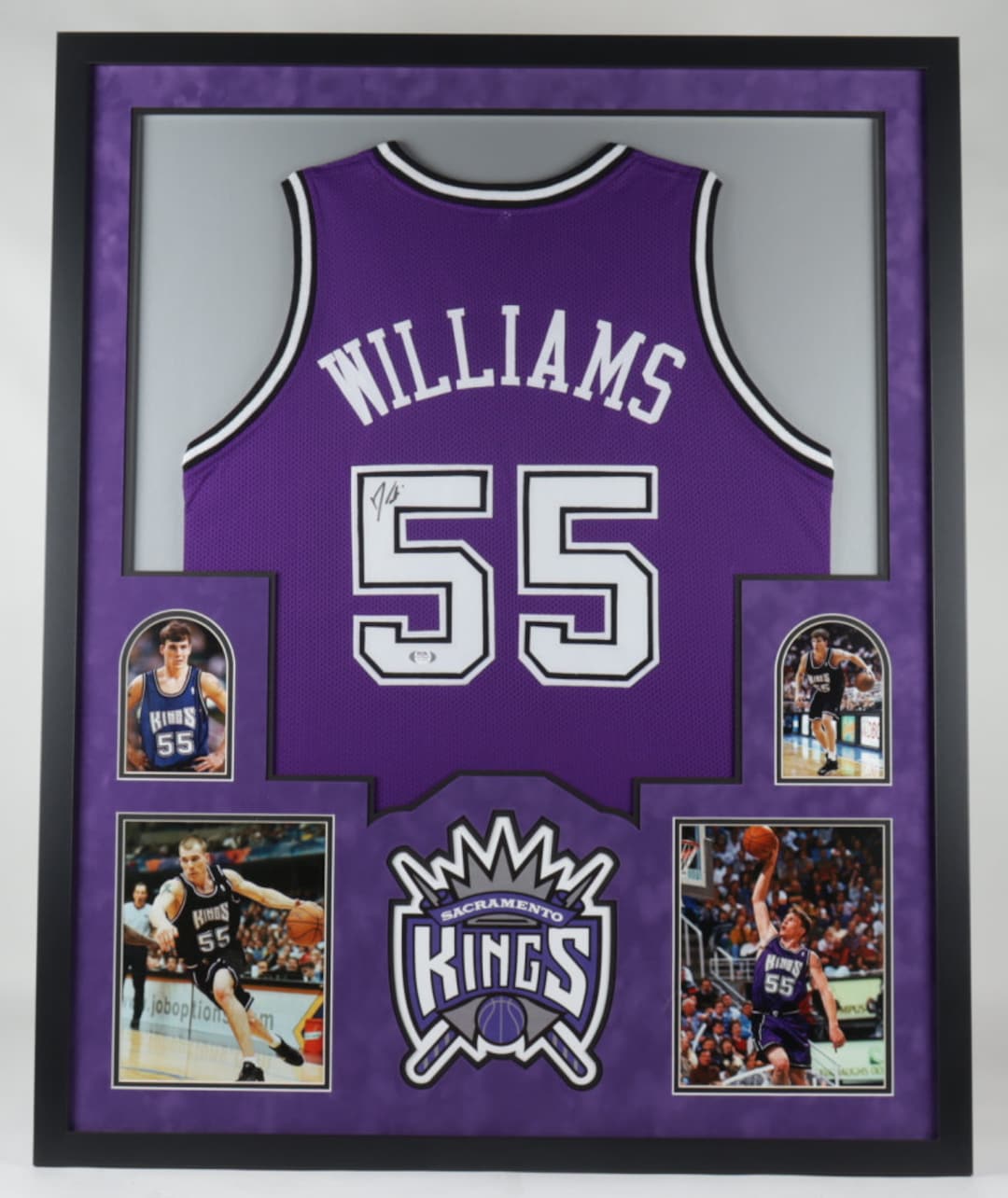 Jason Williams Sacramento Kings signed Autographed Custom jersey