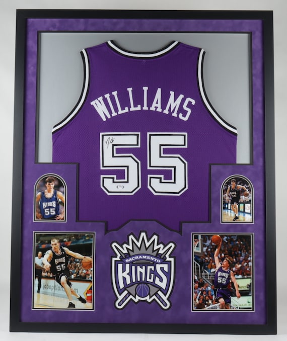 Jason Williams Signed Mitchell&Ness Sacramento Kings Shirt