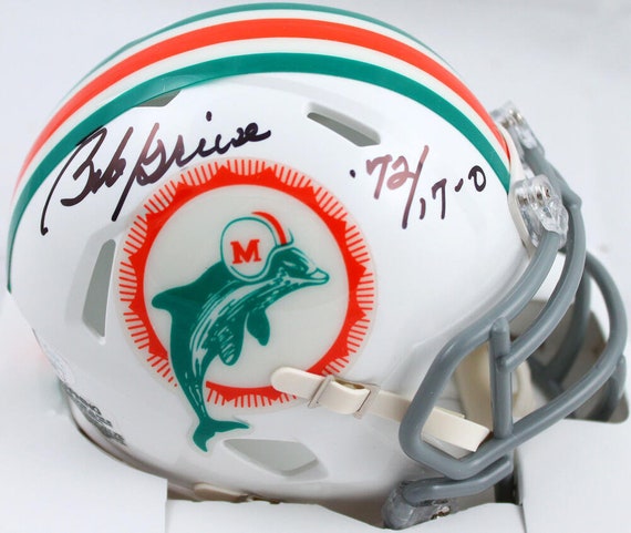 1972 miami dolphins autographed football