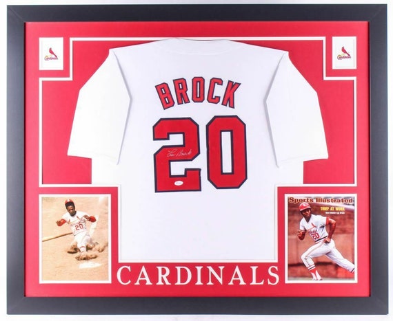 Lou brock hotsell signed jersey
