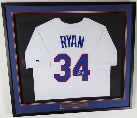 nolan ryan signed jersey