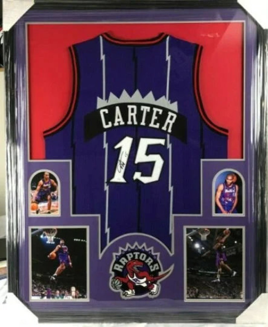 Vince Carter Toronto Raptors Fanatics Authentic Autographed White