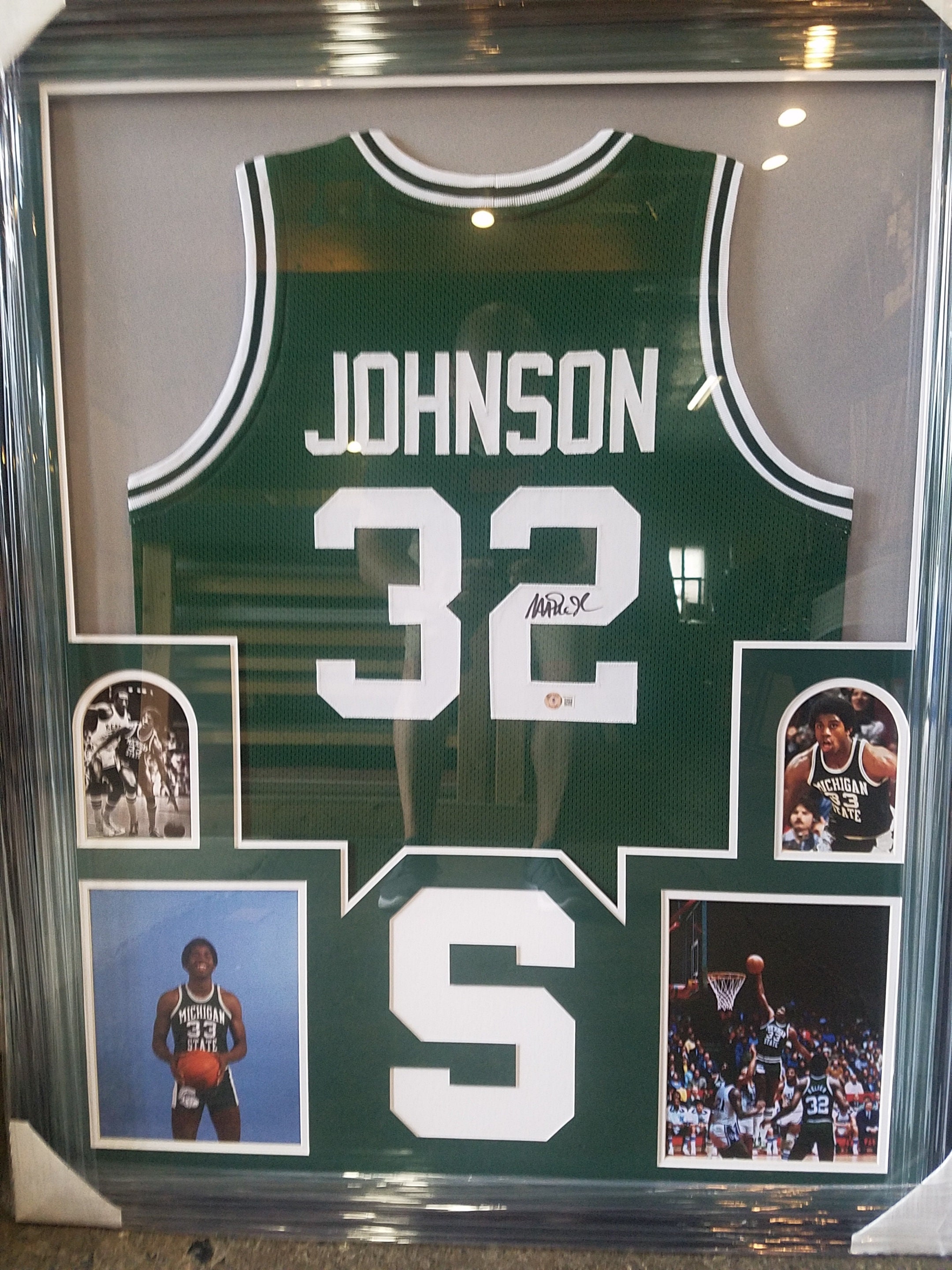 Magic Johnson Signed 1992 NBA All-Star Jersey (PSA Hologram)