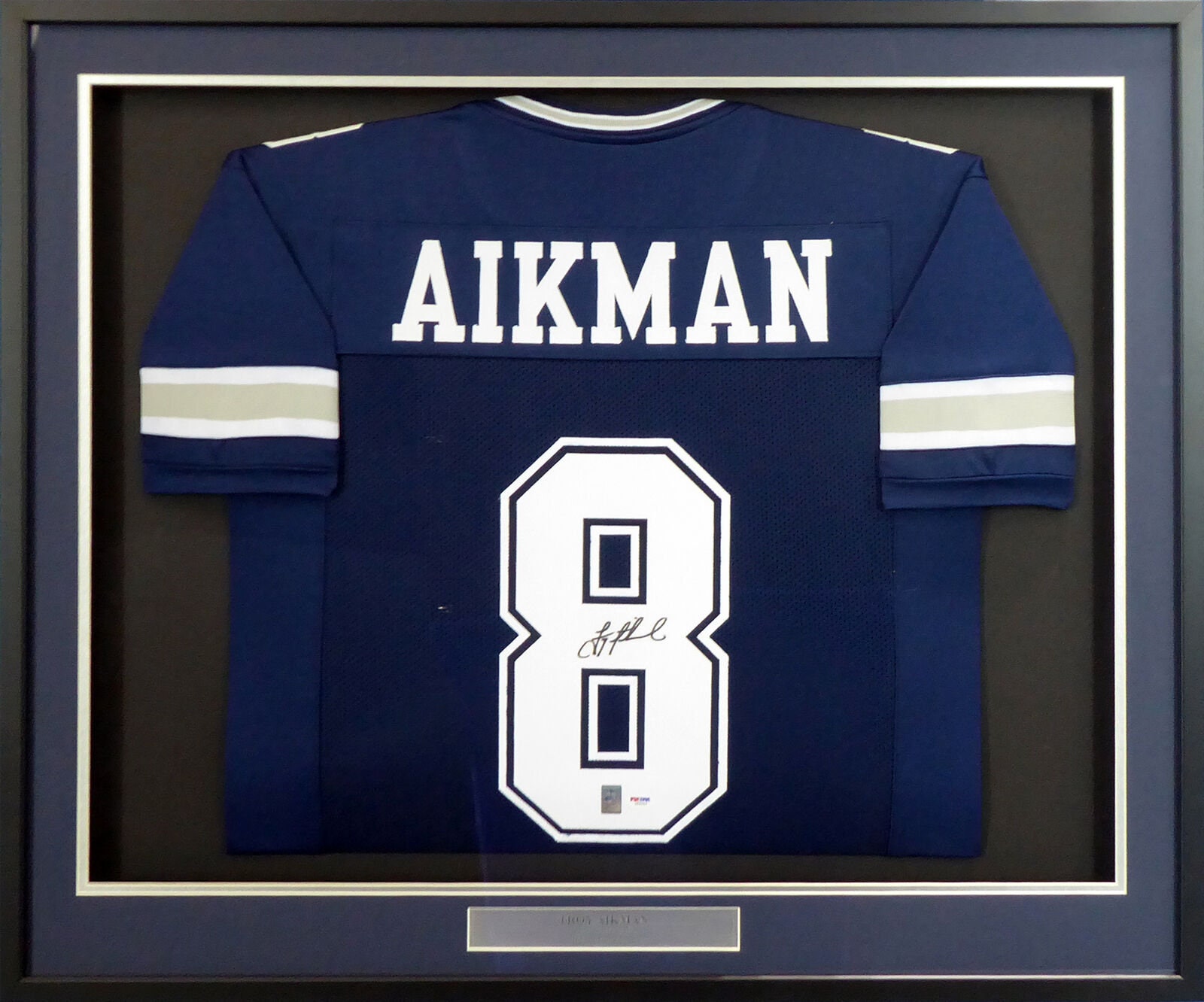troy aikman signed jersey