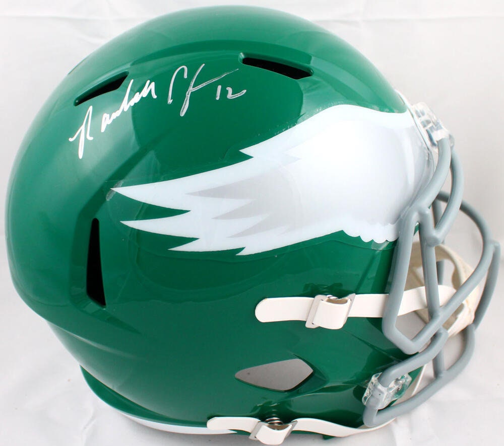 Randall Cunningham Autographed and Framed Philadelphia Eagles Jersey