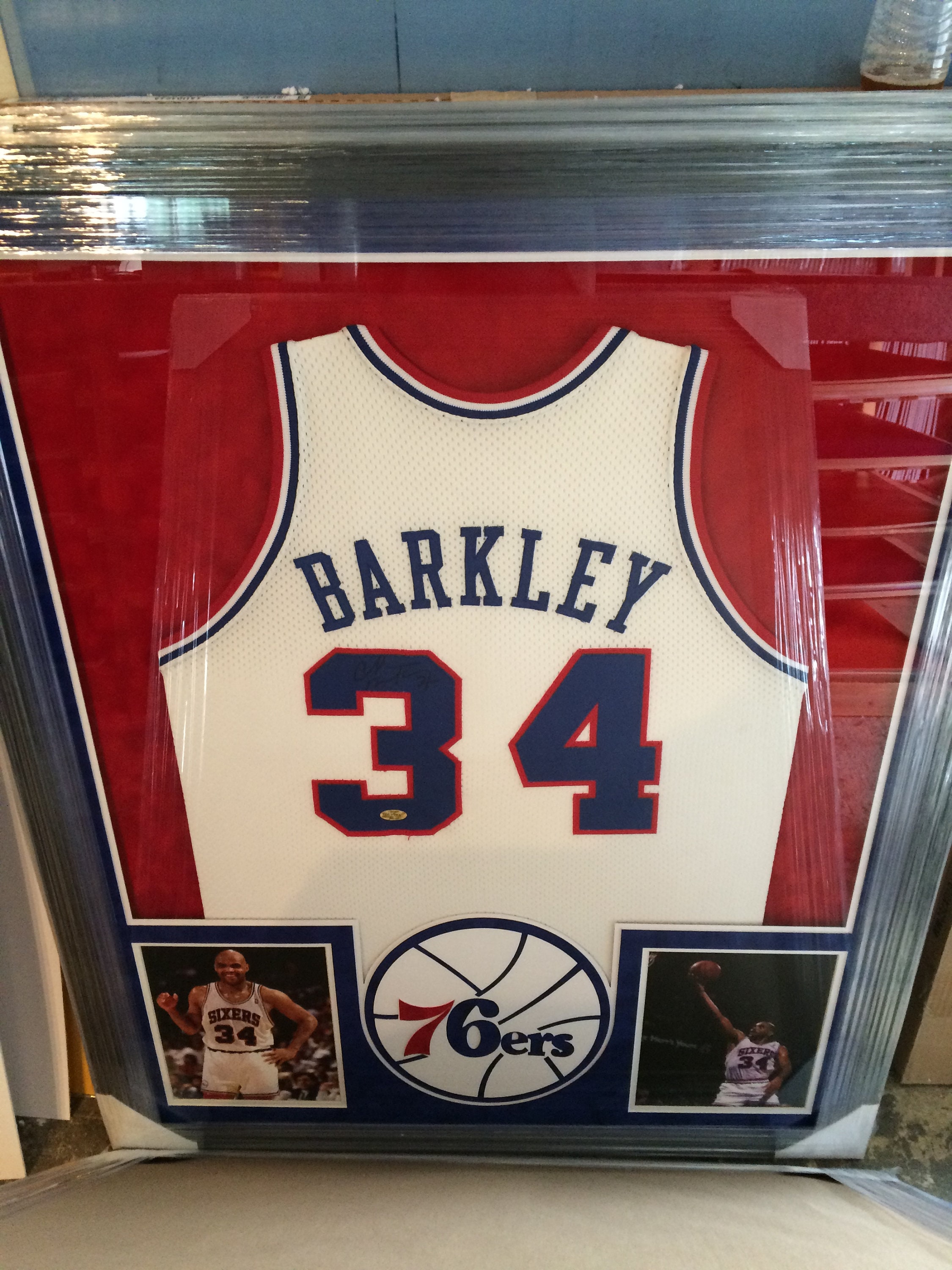 Charles Barkley Signed Jersey (JSA)