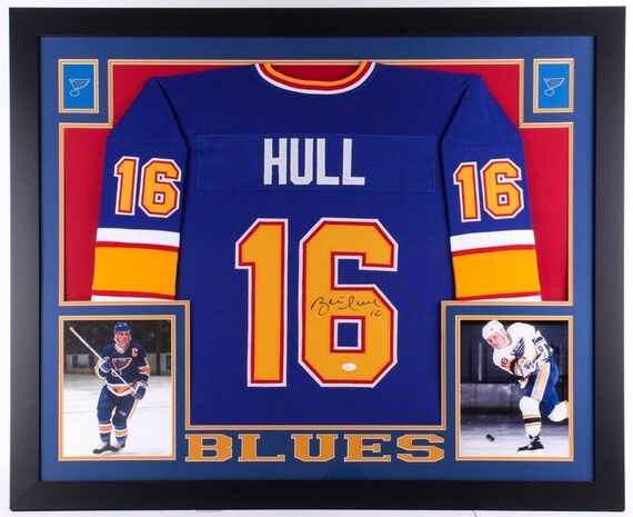 brett hull autographed jersey