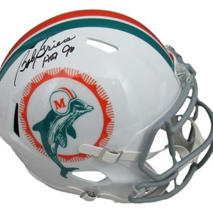 Bob Griese Autosigniert Miami Dolphins Full Size Helm BECKETT