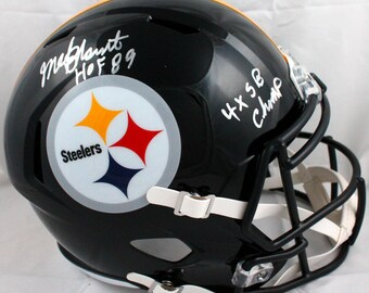 Mel Blount Autographed Signed Pittsburgh Steelers Helmet BECKETT