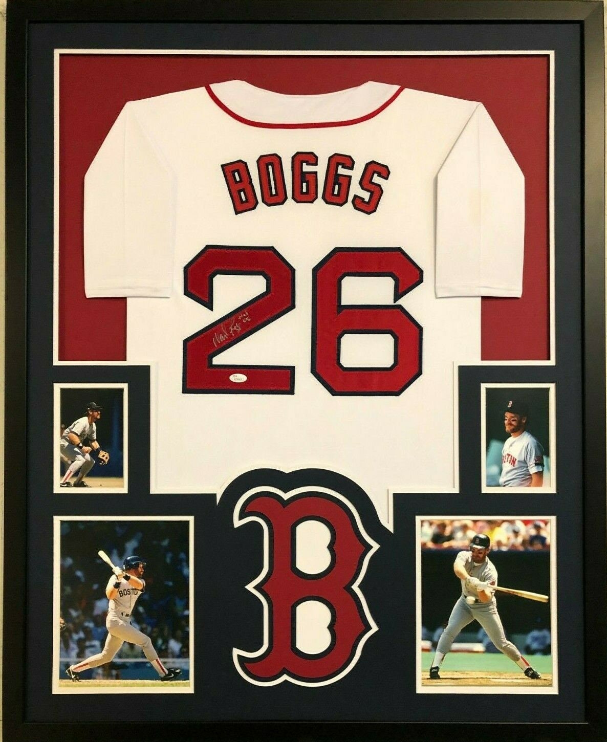 Wade Boggs Autographed Signed Boston Red Sox Framed Jersey JSA -  Hong  Kong