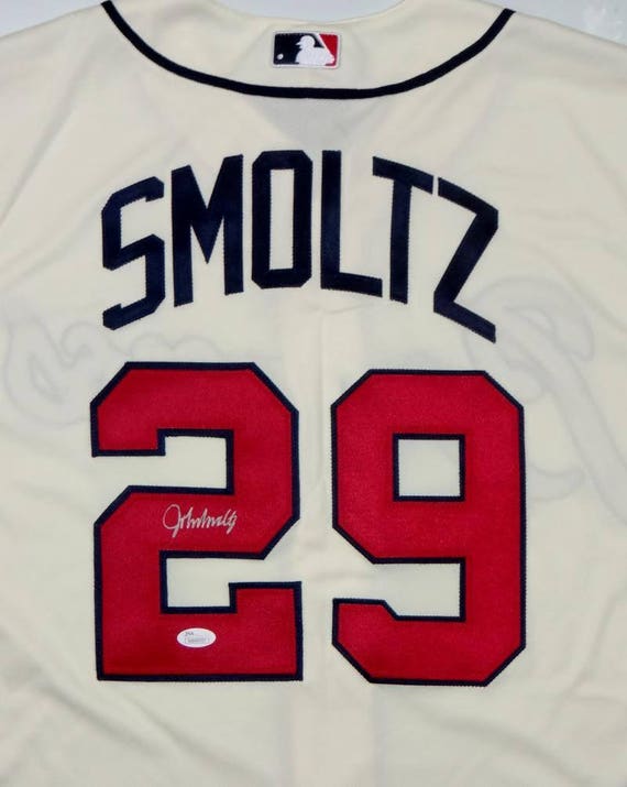 john smoltz signed jersey