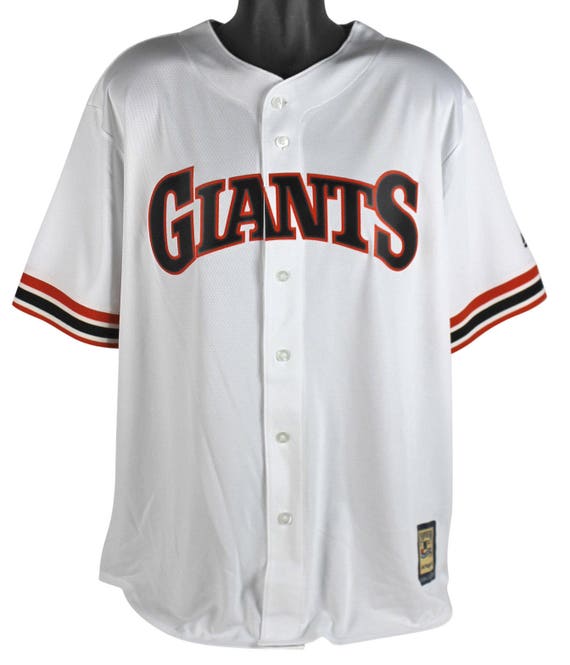 willie mays signed jersey