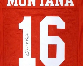 Joe Montana Autographed Signed San Francisco 49ers Jersey BECKETT