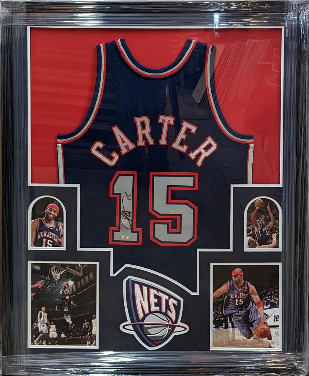Vince Carter Autographed New Jersey Nets Mitchell & Ness Blue Basketball  Jersey - Fanatics