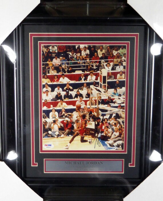 maglia michael jordan autografata