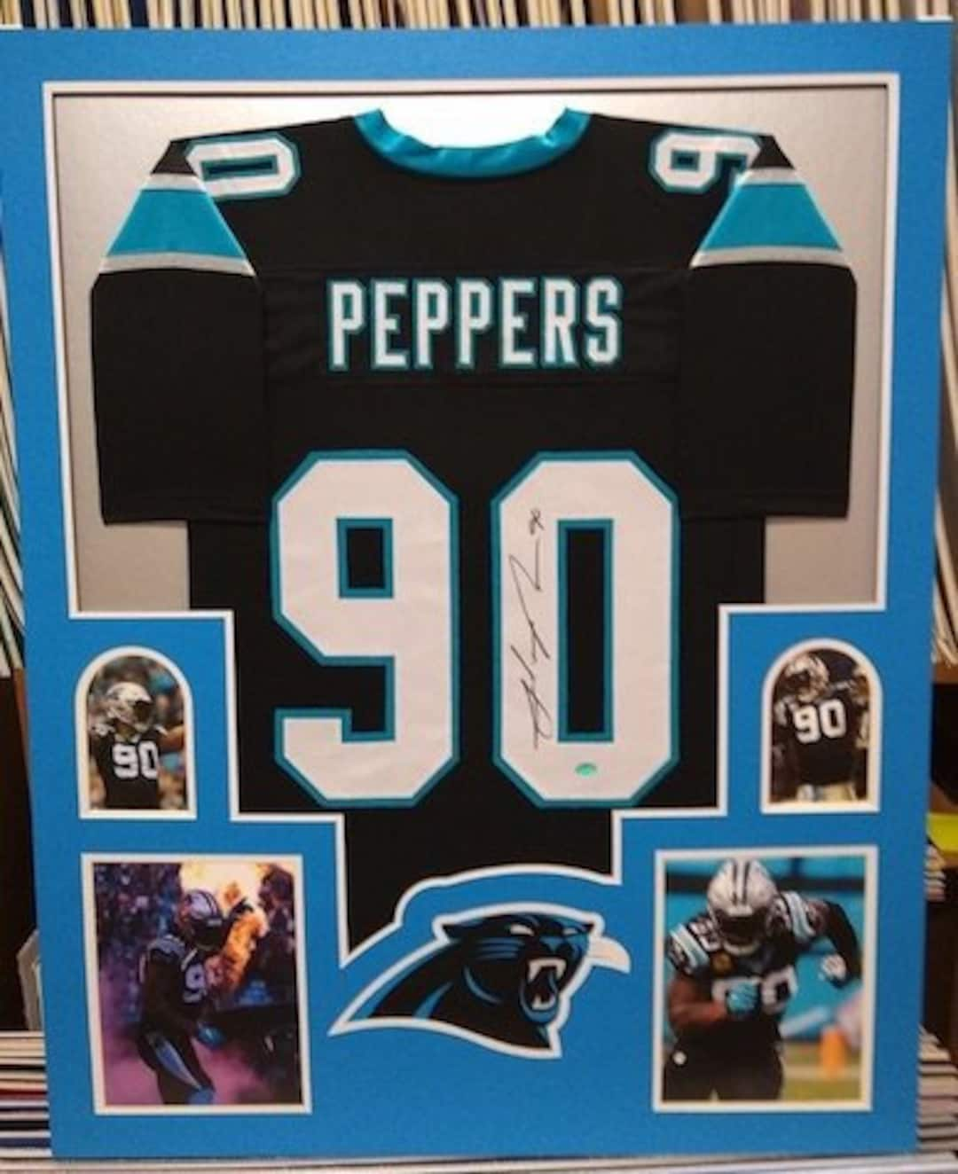 Benigno localizar Touhou Julius Peppers Autographed Signed Framed Carolina Panthers - Etsy