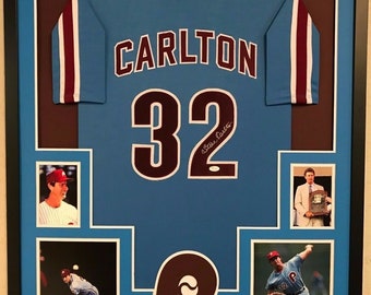 Steve Carlton Signed Philadelphia Phillies Custom Jersey (JSA