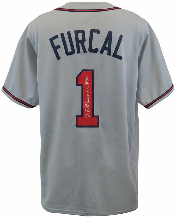 Rafael Furcal Autographed Signed Framed Atlanta Braves Jersey 