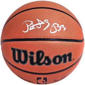 Patrick Ewing New York Knicks Autographed Signed Basketball BECKETT