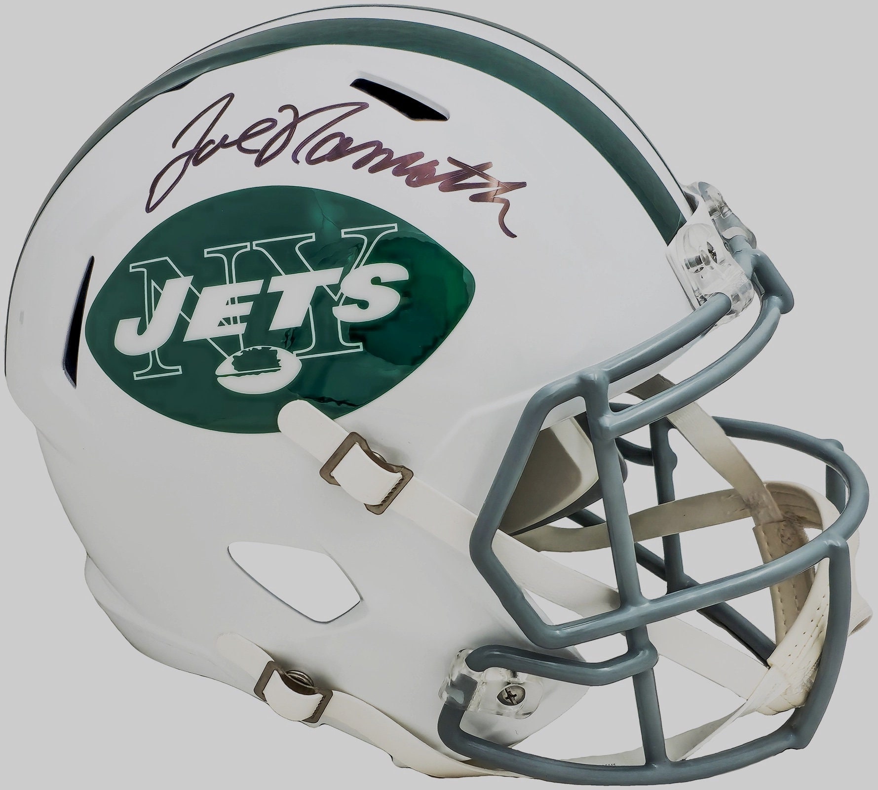 Joe Namath Autographed Signed New York Jets TB Full Size 