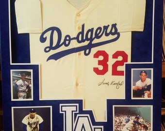 Orel Hershiser Custom Throwback 80s Los Angeles Dodgers Home Jersey Mens  Small