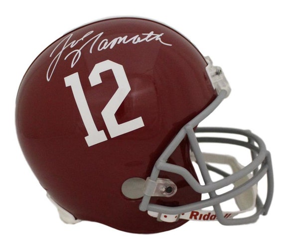 Joe Namath Autographed Signed Alabama Crimson Tide Full Size Helmet Jsa