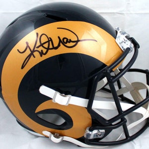 Kurt Warner Autographed Signed St. Louis Rams FS Helmet BECKETT