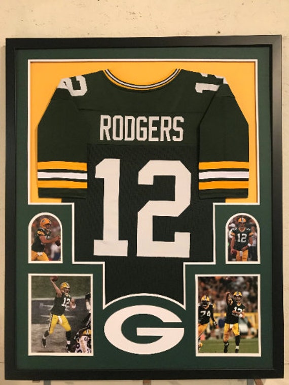 aaron rodgers signed jersey