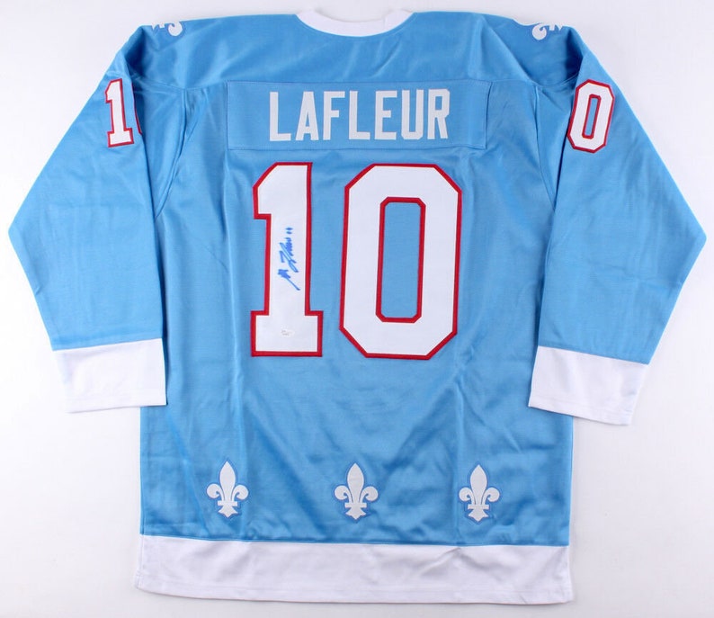 Guy Lafleur Autographed Signed Quebec Nordiques Jersey JSA