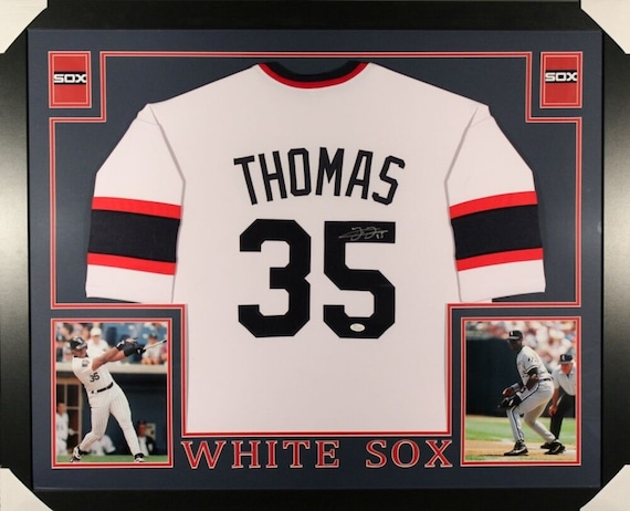 frank thomas autographed jersey