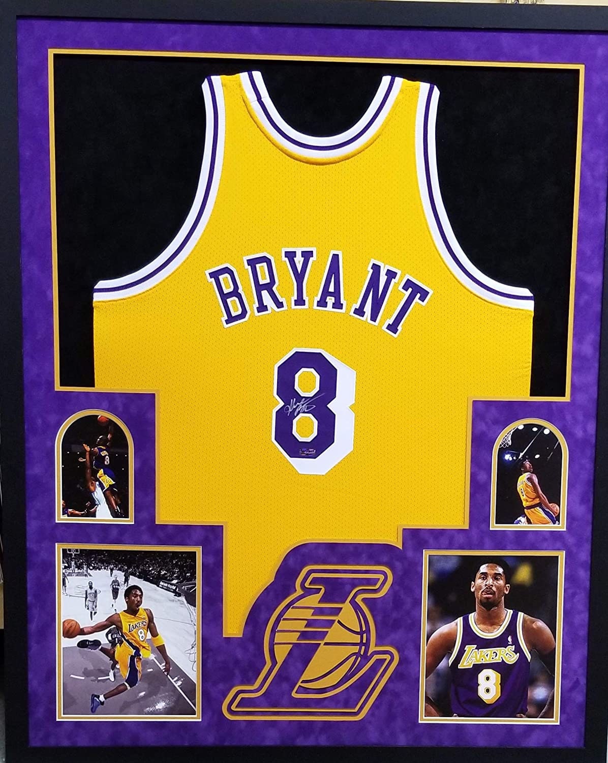 Facsimile Autographed Kobe Bryant #8 Black Mamba Los Angeles LA Reprint  Laser Auto Basketball Jersey Size Men's XL at 's Sports Collectibles  Store