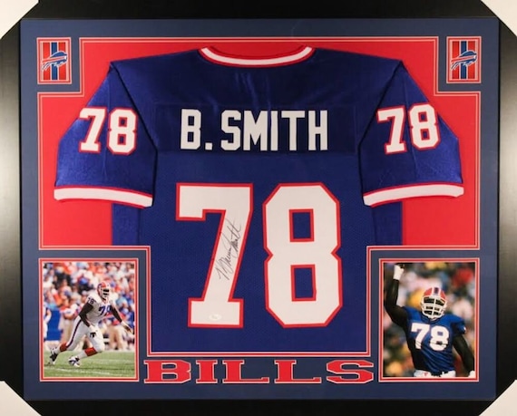 bruce smith signed jersey