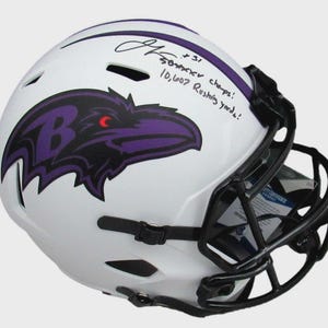 Jamal Lewis Autographed Signed Baltimore Ravens Helmet BECKETT