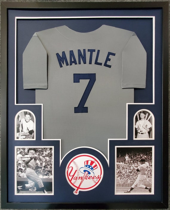 Mickey Mantle Framed Unsigned New York Yankees Jersey -  Denmark