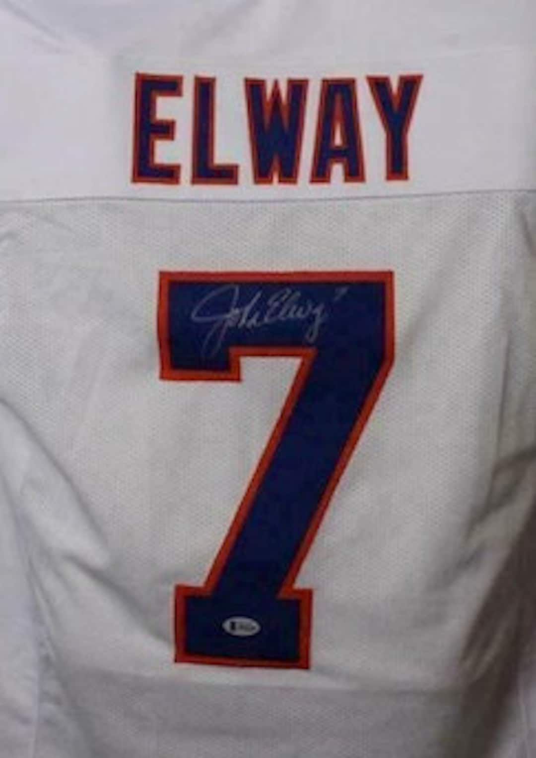 John Elway Autographed Signed Denver Broncos Throwback Jersey -   Israel