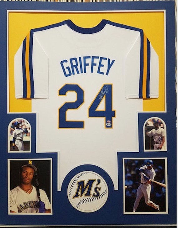 Ken Griffey Jr Signed Autographed Framed Seattle Mariners -  Denmark