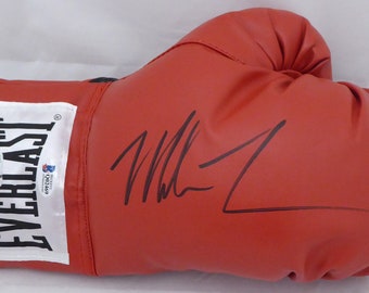 Mike Tyson Autographed Signed Boxing Glove BECKETT