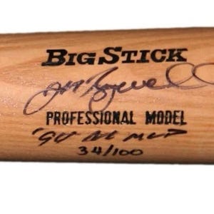 Jeff Bagwell Houston Astros Autographed Signed Baseball Bat JSA COA