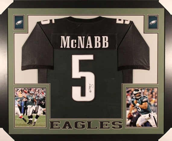 framed eagles jersey