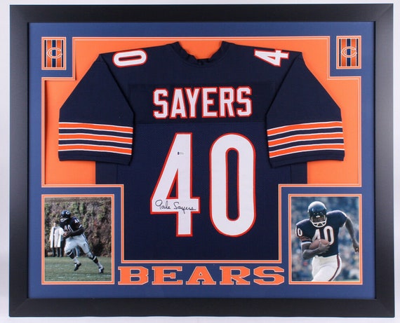 gale sayers signed jersey