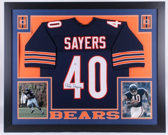 gale sayers autographed jersey