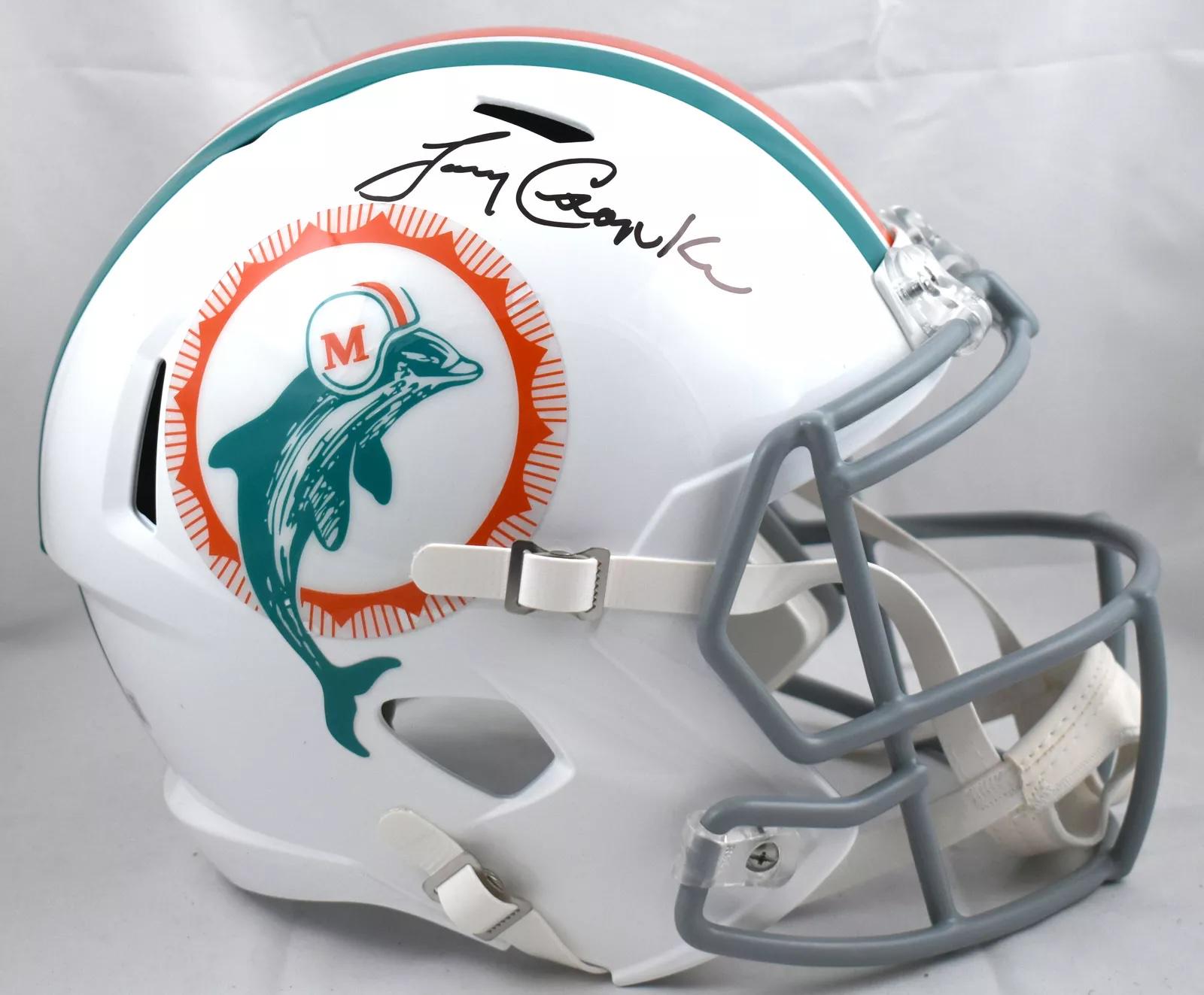 Larry Csonka Autographed Signed Miami Dolphins Full Size Helmet BECKETT