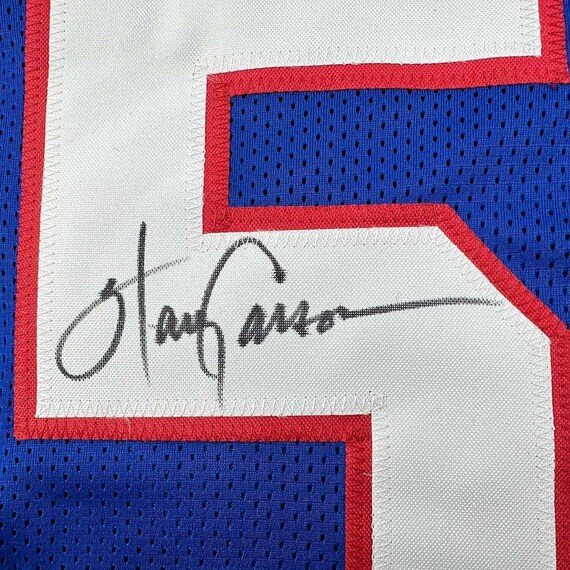 Harry Carson Autographed Signed Framed New York Giants Jersey