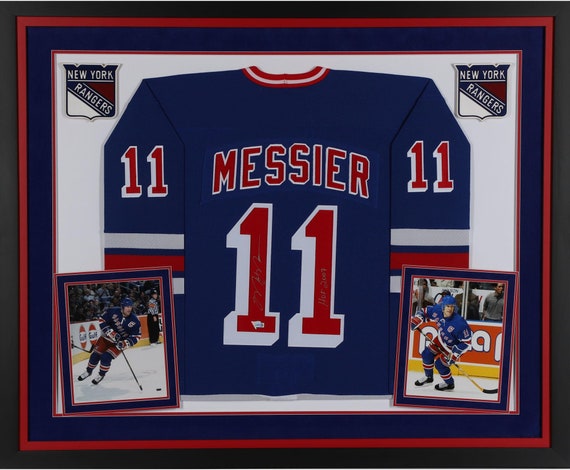 Mark Messier Autographed Signed Framed New York Rangers Jersey 