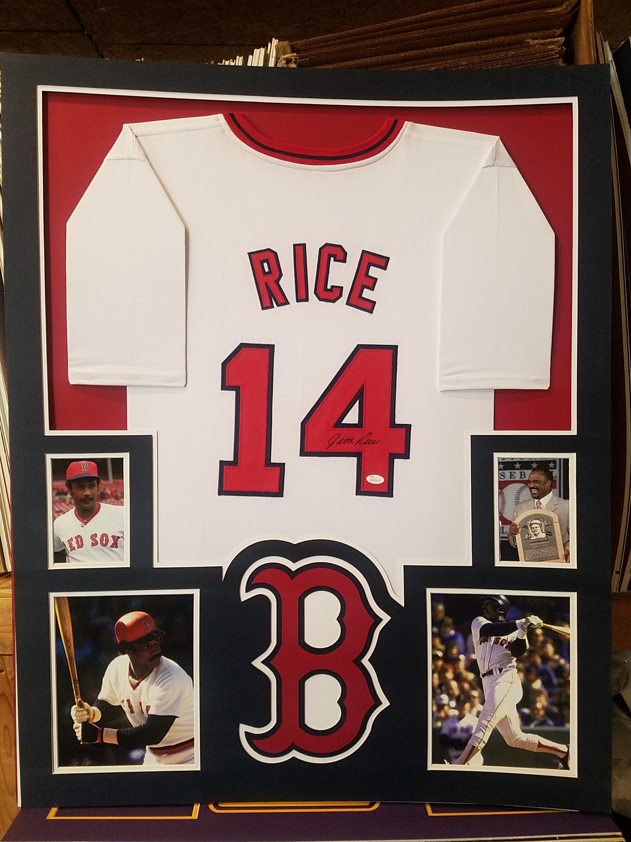 Wade Boggs Signed Jersey Boston Red Sox - COA JSA
