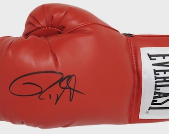 ロイ・ジョーンズ・ジュニア直筆サイン入りレッドボクシンググローブ