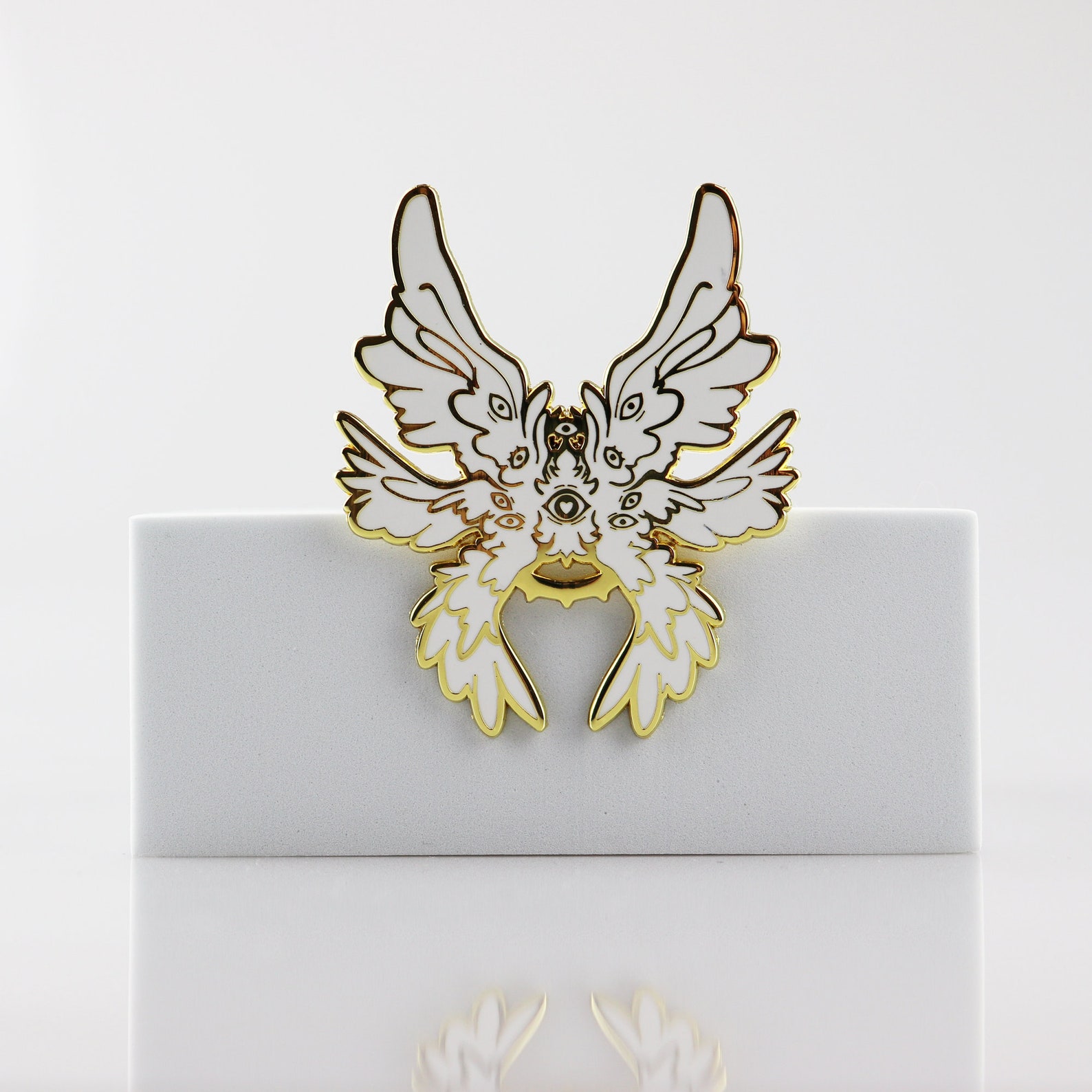 Baphomet Pin | Baphy Demon, Baphomet Occult Demonic Pin, Angels and ...